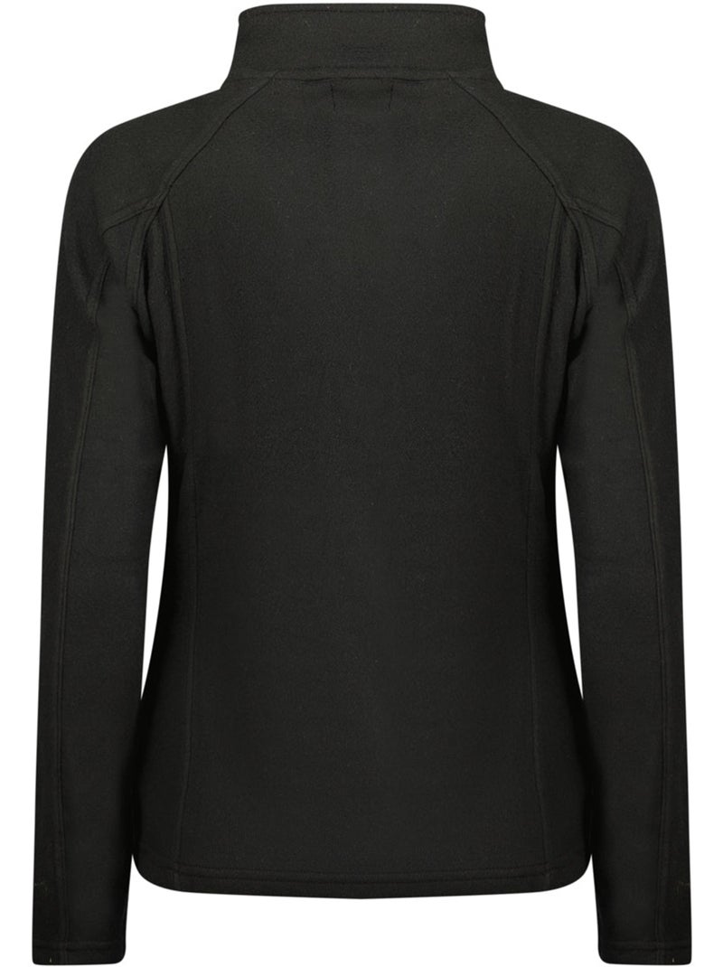 Polar fina con cuello alto y cremallera tugeak – canadian peak Negro - Kiabi