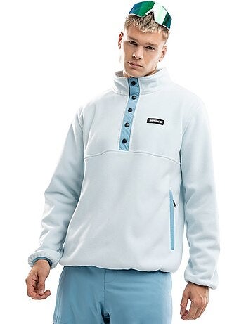 Polar grueso con botones hombre esquí y nieve hombre nagano
