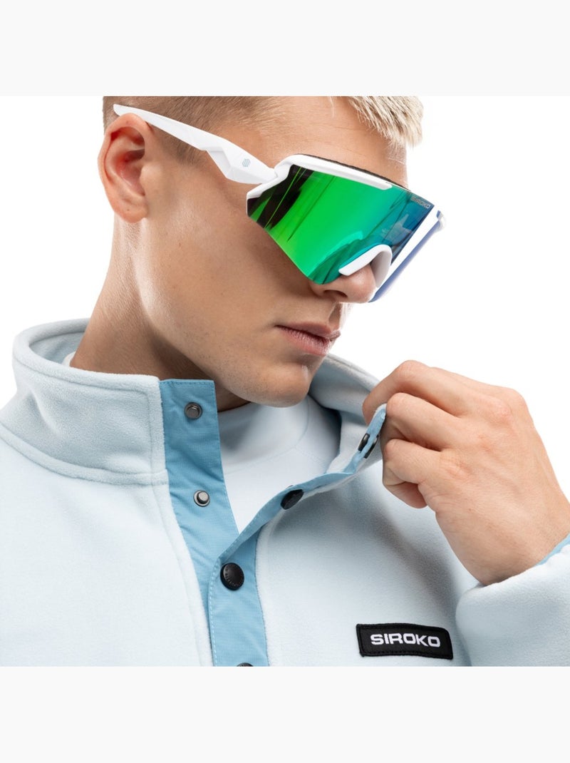 Polar grueso con botones hombre esquí y nieve hombre nagano Azul - Kiabi