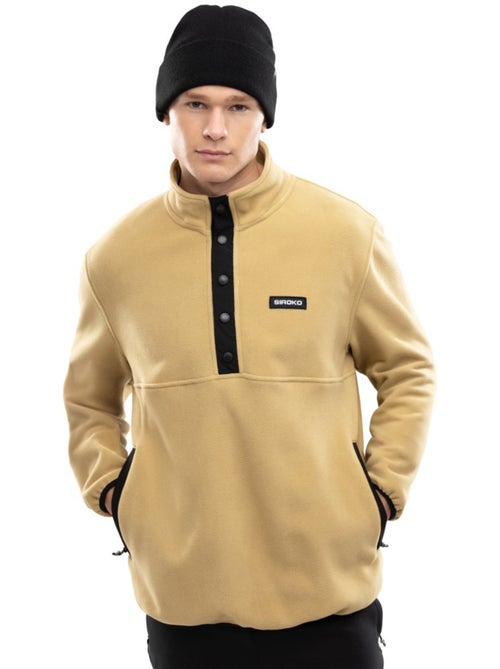 Polar grueso con botones hombre esquí y nieve hombre yari - Kiabi Polar grueso con botones hombre esquí y nieve hombre yari - Kiabi