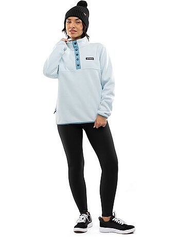 Polar grueso con botones mujer esquí y nieve mujer nagano-w