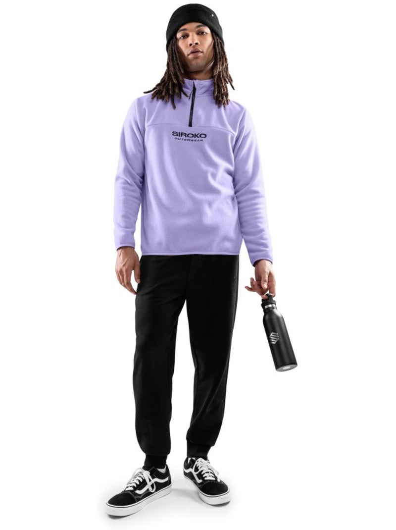 Polar grueso hombre esquí y nieve hombre aurora Lavanda - Kiabi