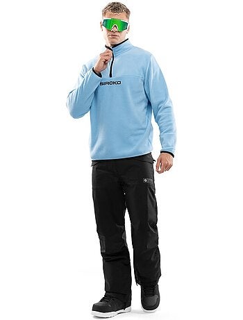 Polar grueso hombre esquí y nieve hombre momji