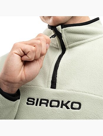 Polar grueso hombre esquí y nieve hombre myoko