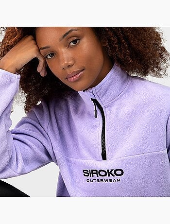 Polar grueso mujer esquí y nieve mujer aurora-w