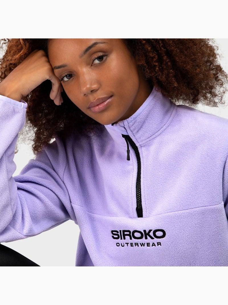 Polar grueso mujer esquí y nieve mujer aurora-w Lavanda - Kiabi
