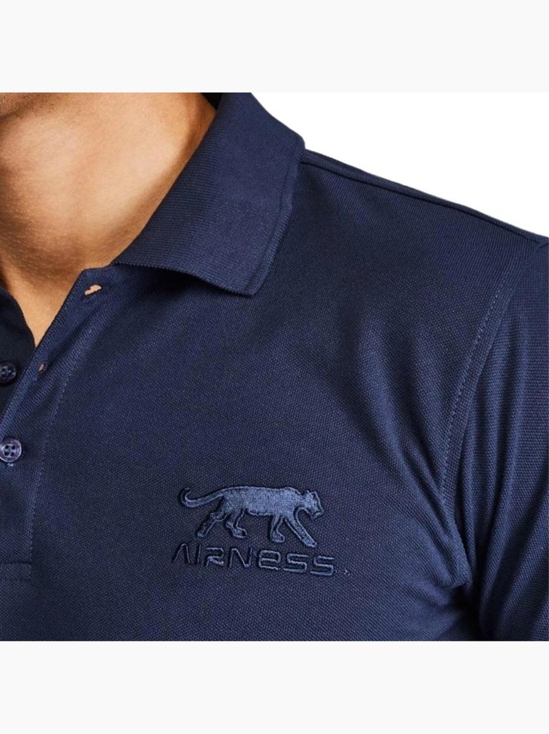 Polo Airness para Hombre Azul marino - Kiabi