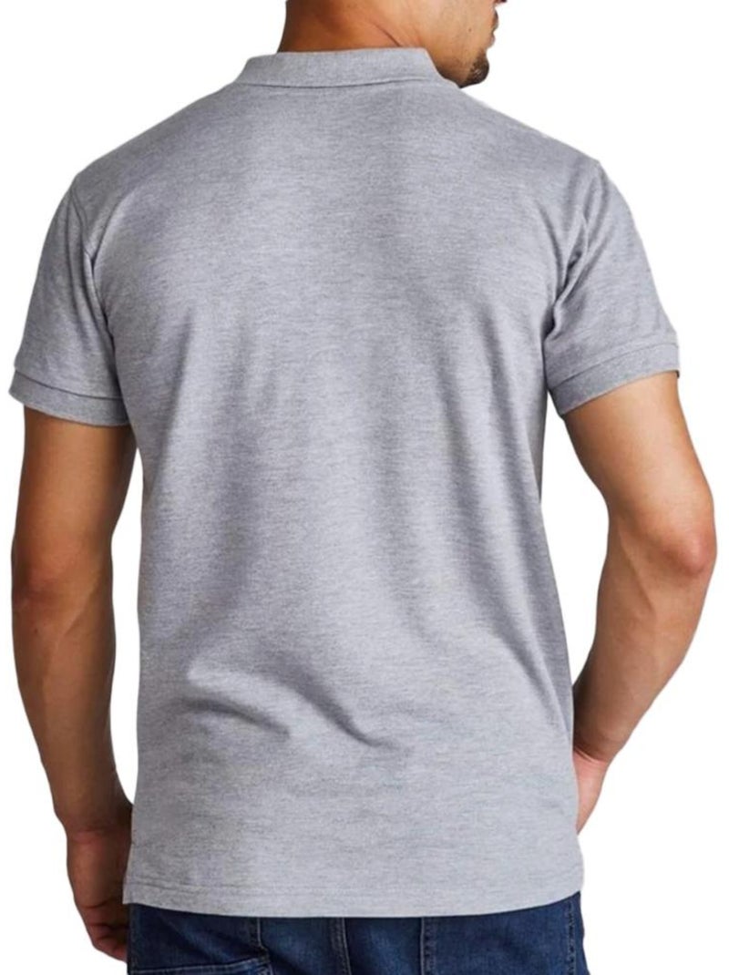 Polo Airness para hombre Gris plateado - Kiabi
