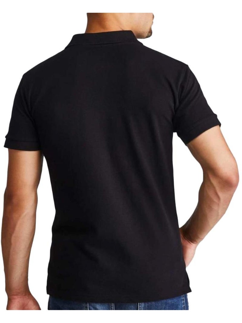 Polo Airness para Hombre Negro - Kiabi