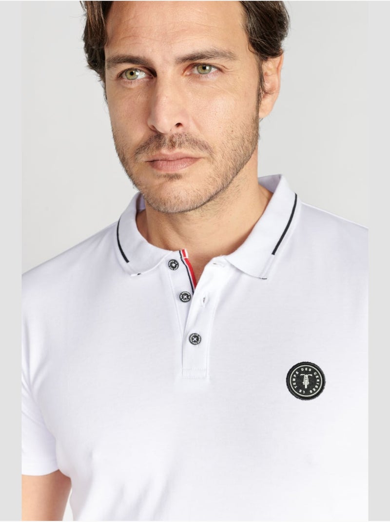 Polo aron 'le temps des cerises' Blanco - Kiabi