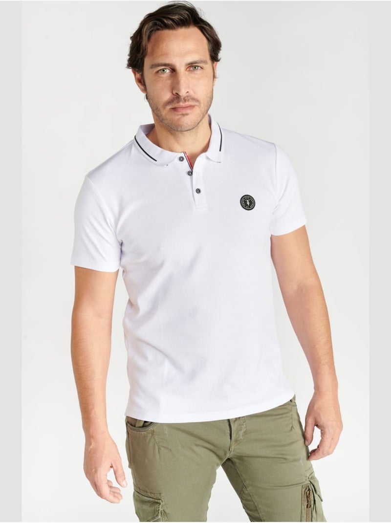 Polo aron 'le temps des cerises' Blanco - Kiabi