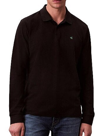 Polo Calvin Klein de Manga Larga para Hombre