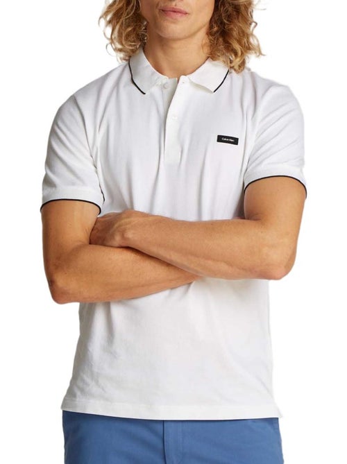 Polo Calvin Klein Jeans de Hombre Piqué con Ribete - Kiabi