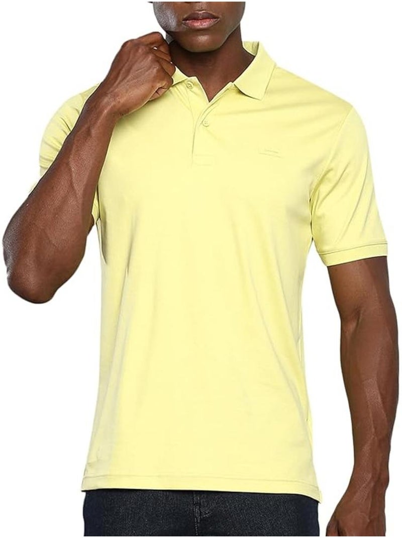 Polo Calvin Klein Jeans para Hombre Amarillo - Kiabi