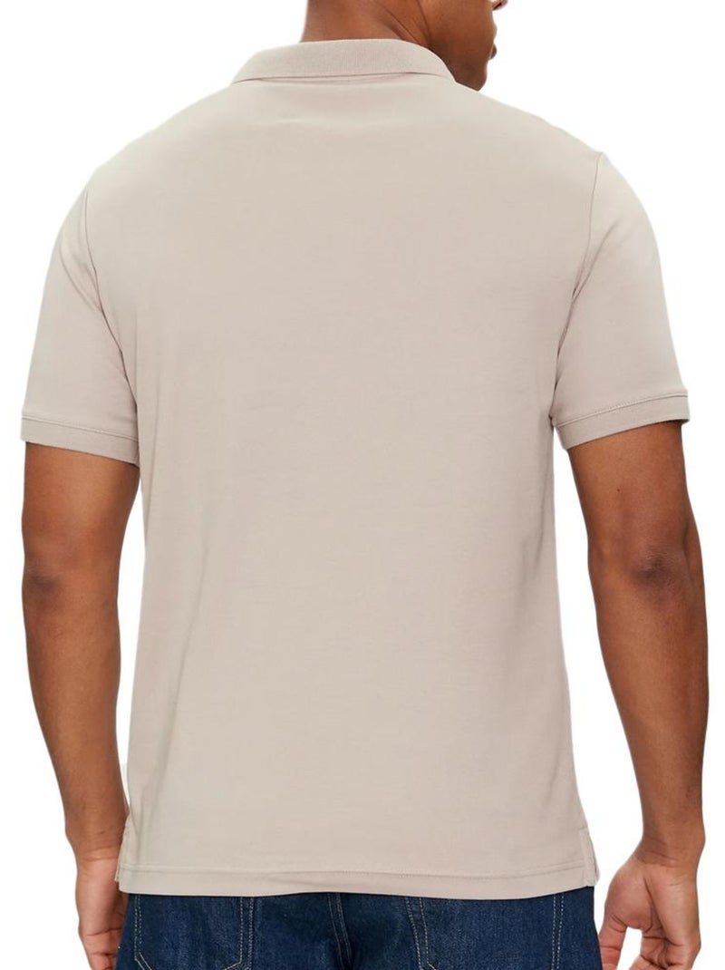 Polo Calvin Klein Jeans para Hombre Color Marrón capuchino - Kiabi