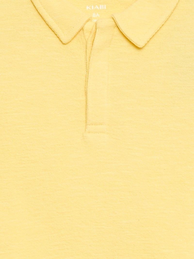 Polo camiseta Amarillo - Kiabi