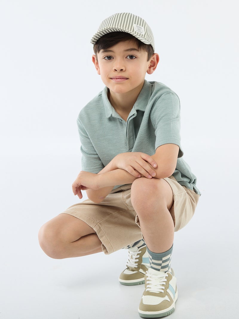 Polo camiseta Azul - Kiabi