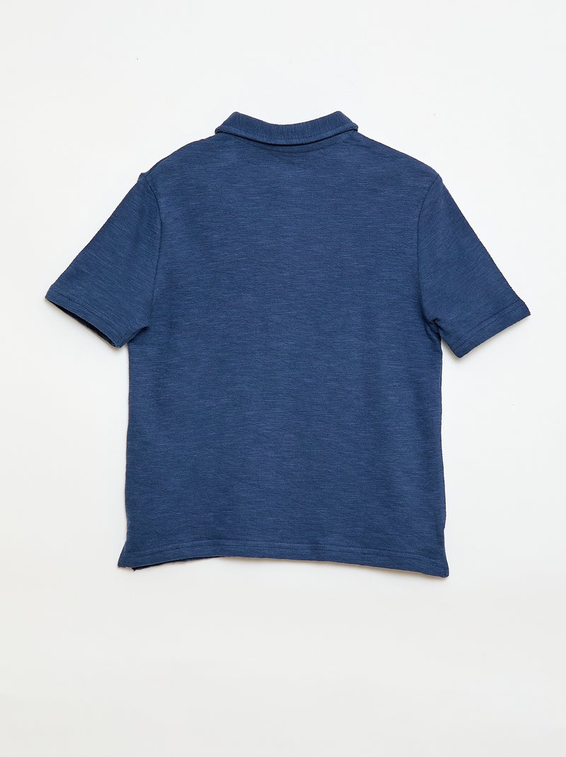 Polo camiseta Azul - Kiabi