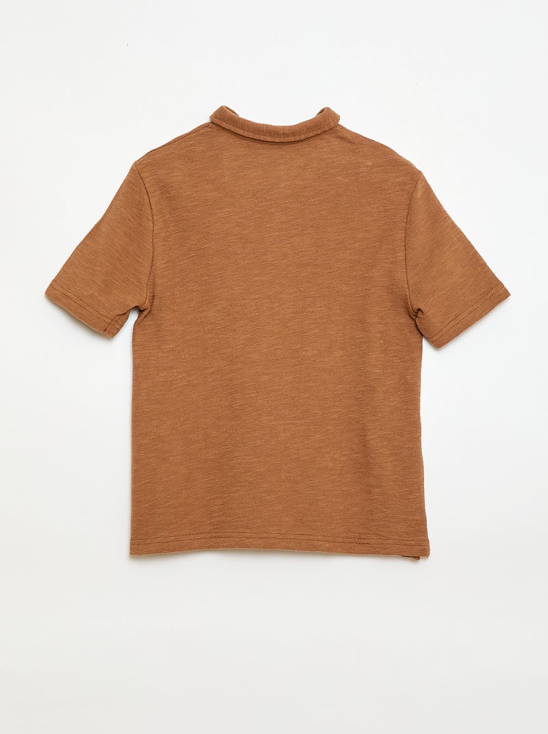 Polo camiseta Beige - Kiabi