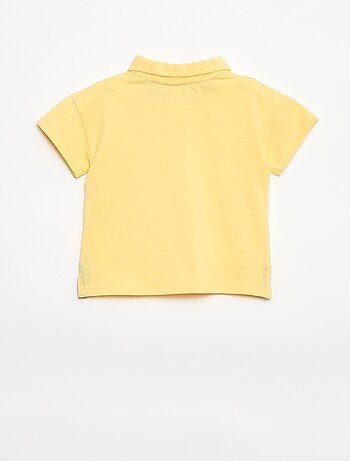 Polo camiseta con estampado