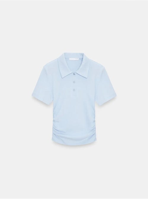 Polo camiseta cropped de mujer de corte slim dilvin - Kiabi Polo camiseta cropped de mujer de corte slim dilvin - Kiabi