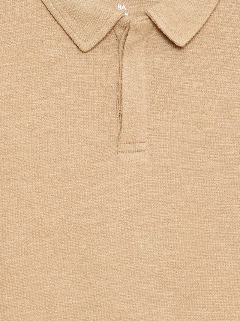 Polo camiseta Marron - Kiabi