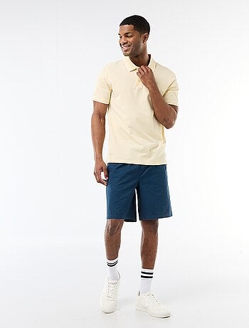 Polo con bordado en el pecho