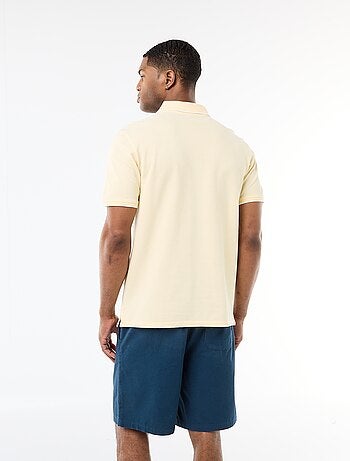 Polo con bordado en el pecho