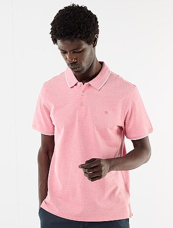 Polo con bordado en el pecho