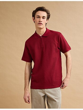 Polo con cremallera, MO Fashion