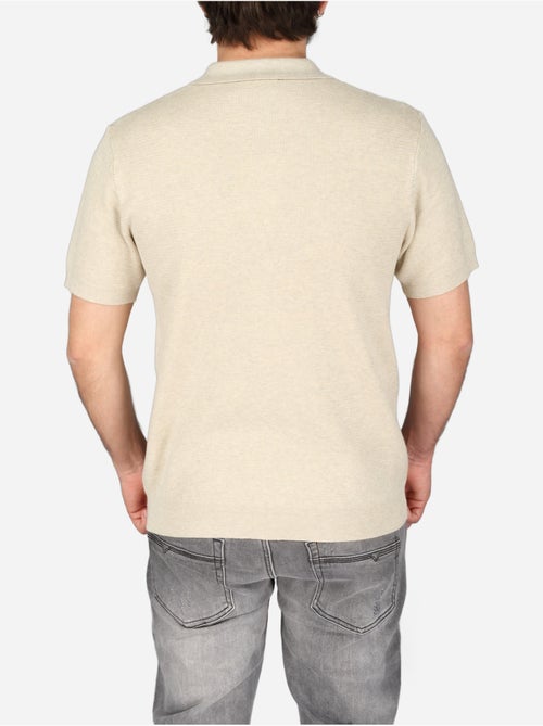 Polo con cuello con cremallera - Frilivin - Kiabi Polo con cuello con cremallera - Frilivin - Kiabi