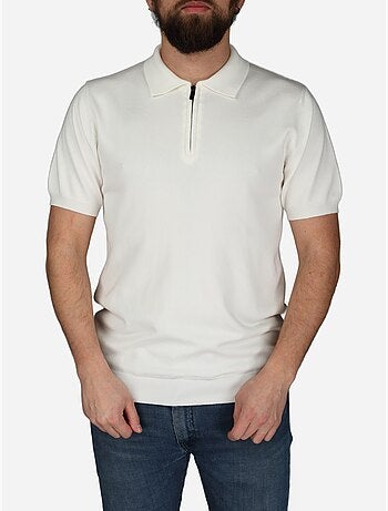 Polo con cuello con cremallera - Frilivin