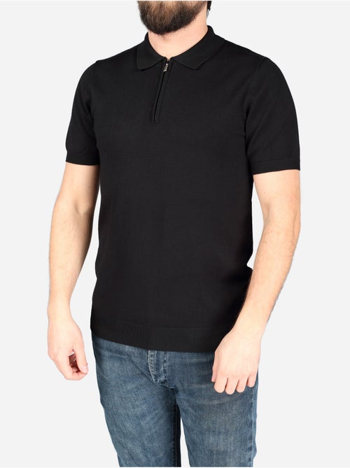 Polo con cuello con cremallera - Frilivin - Kiabi