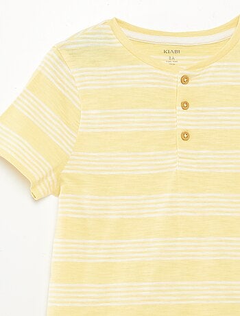 Polo con cuello panadero