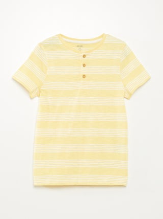 Polo con cuello panadero