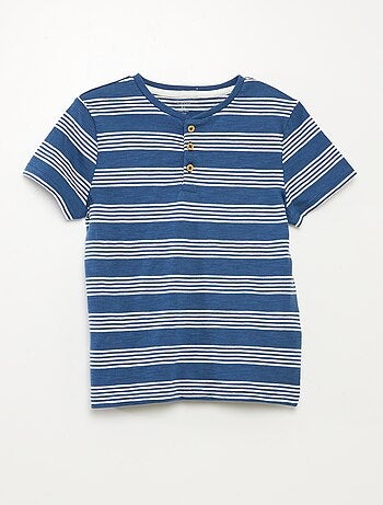 Polo con cuello panadero