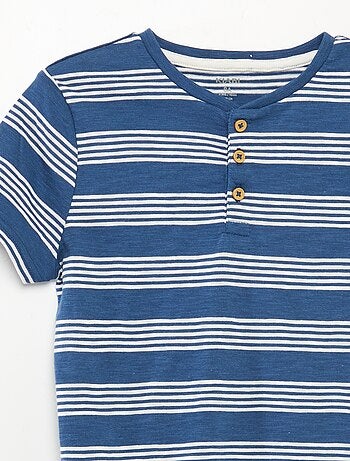 Polo con cuello panadero