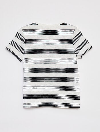 Polo con cuello panadero