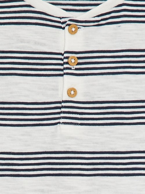 Polo con cuello panadero - Kiabi