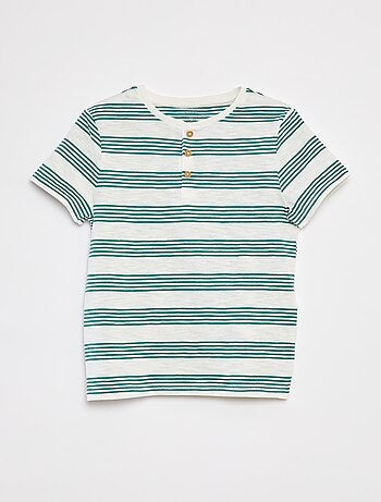 Polo con cuello panadero