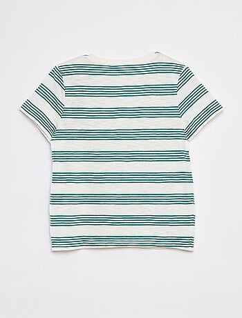 Polo con cuello panadero