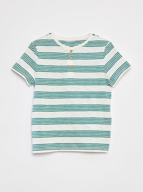Polo con cuello panadero - Kiabi