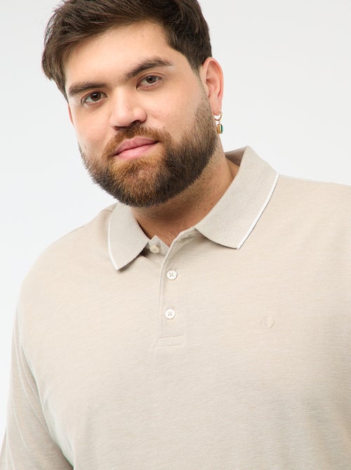 Polo corte regular - Kiabi