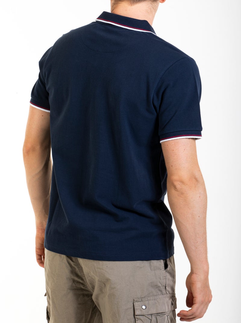 Polo cuello con cremallera FLOYD 'Rica Lewis' Azul - Kiabi