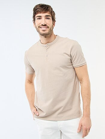Polo cuello mao