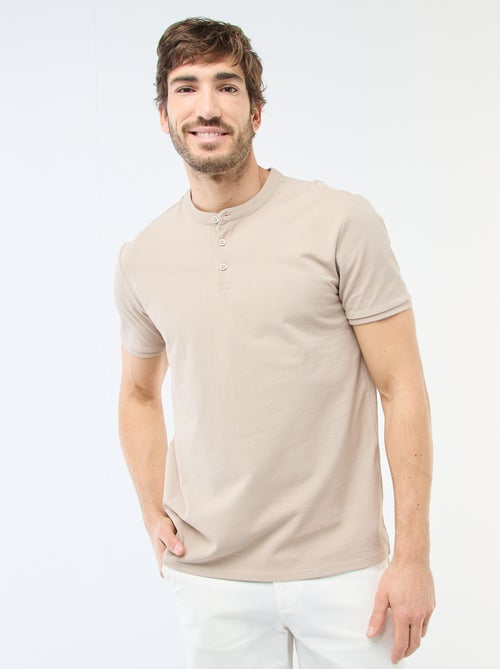 Polo cuello mao - Kiabi
