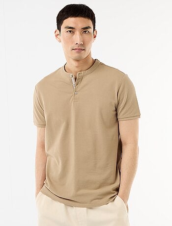 Polo cuello mao