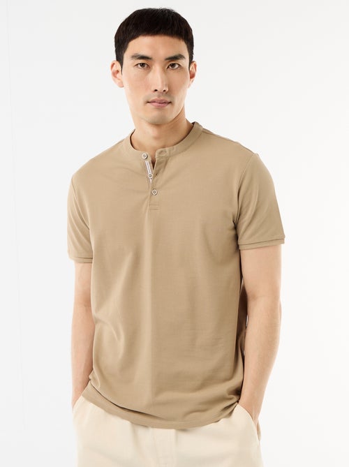 Polo cuello mao - Kiabi