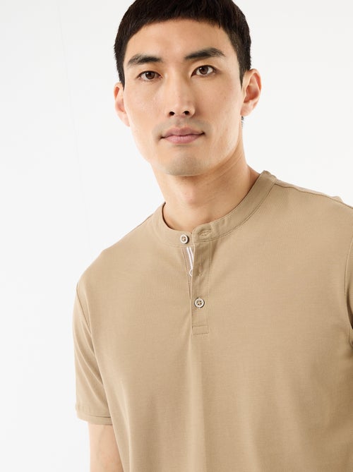 Polo cuello mao - Kiabi