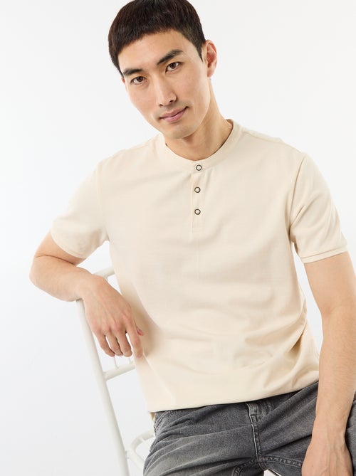 Polo cuello mao - Kiabi